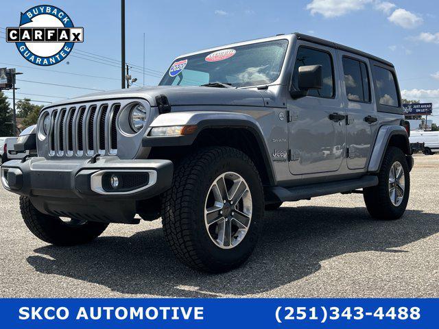 used 2020 Jeep Wrangler Unlimited car, priced at $28,850