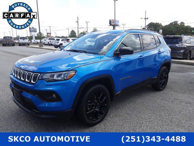 used 2022 Jeep Compass car, priced at $18,198