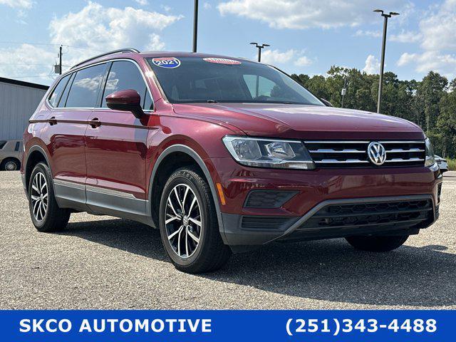 used 2021 Volkswagen Tiguan car, priced at $17,600