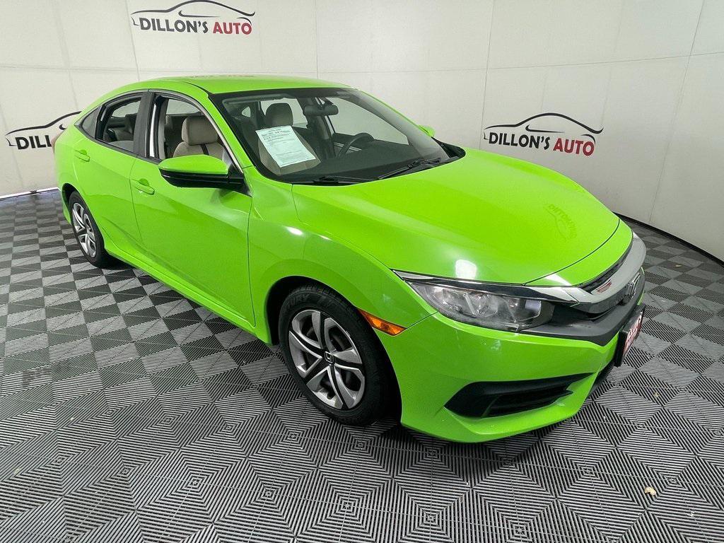 used 2018 Honda Civic car, priced at $17,490