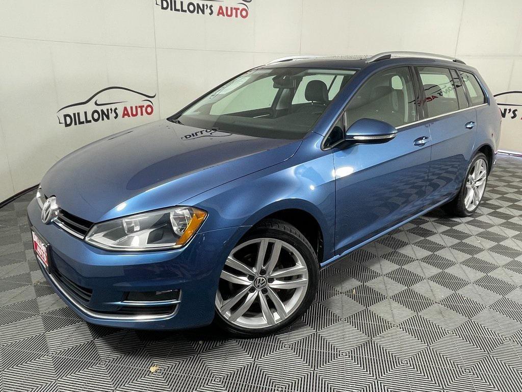 used 2015 Volkswagen Golf SportWagen car, priced at $20,790