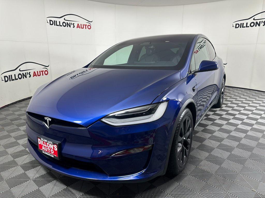 used 2022 Tesla Model X car, priced at $59,980