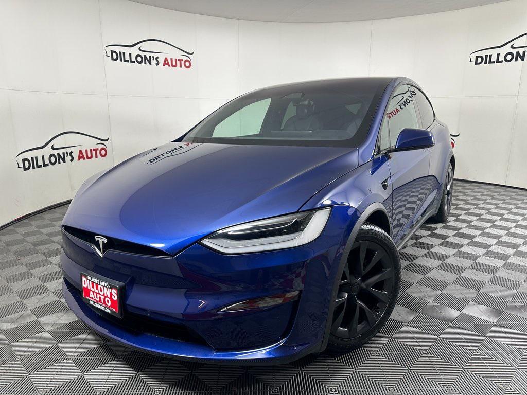 used 2022 Tesla Model X car, priced at $59,980