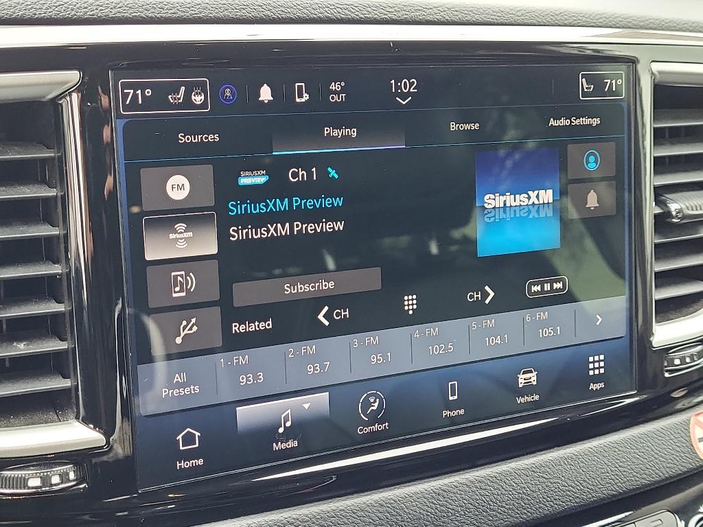 used 2024 Chrysler Pacifica car, priced at $29,987