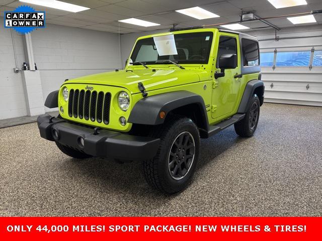 used 2017 Jeep Wrangler car, priced at $22,995