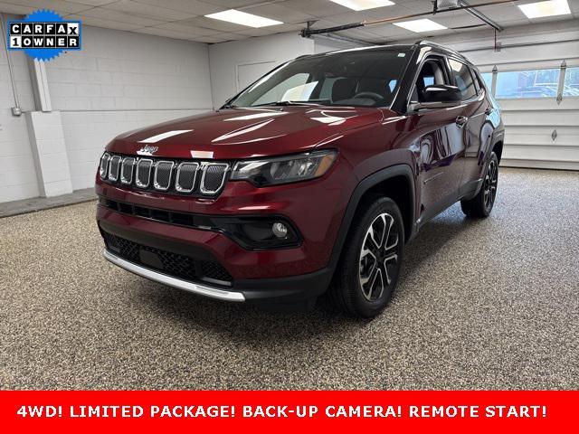 used 2022 Jeep Compass car, priced at $24,495