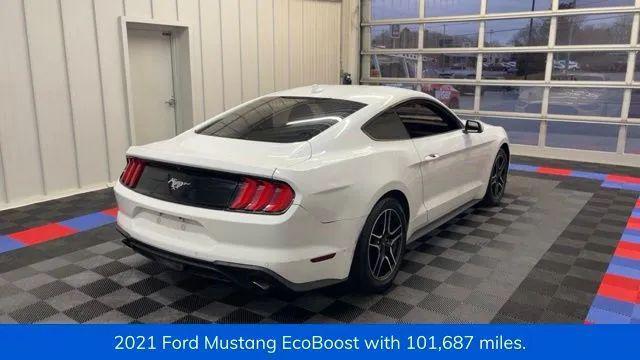 used 2021 Ford Mustang car, priced at $18,888