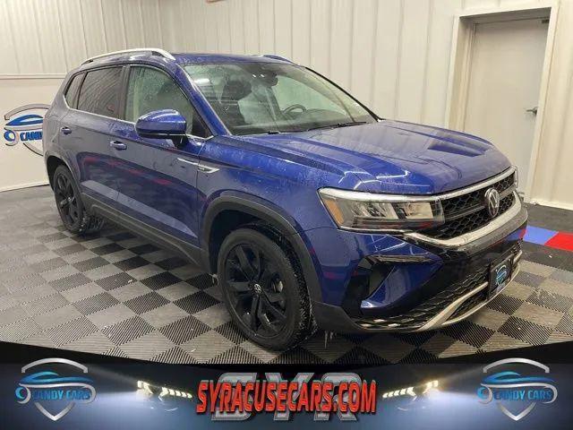 used 2022 Volkswagen Taos car, priced at $19,488
