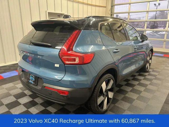 used 2023 Volvo XC40 Recharge Pure Electric car, priced at $25,995