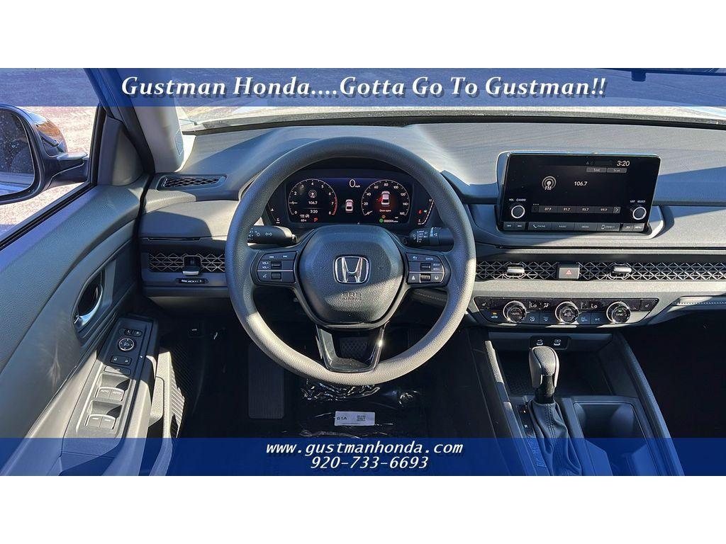 new 2025 Honda Accord car, priced at $30,630