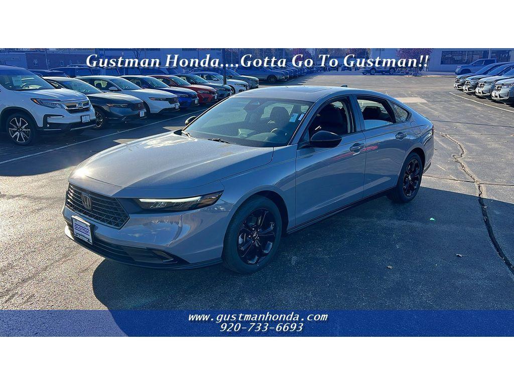 new 2025 Honda Accord car, priced at $30,630