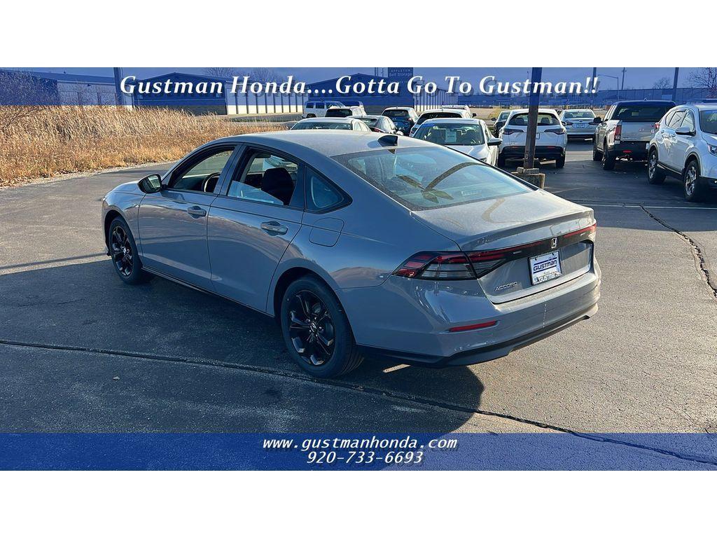 new 2025 Honda Accord car, priced at $30,630