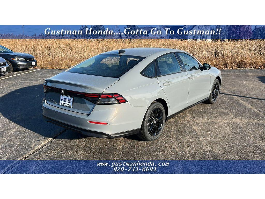 new 2025 Honda Accord car, priced at $30,630