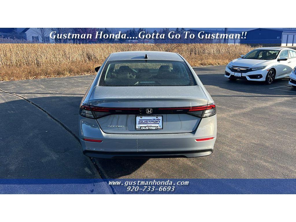 new 2025 Honda Accord car, priced at $30,630