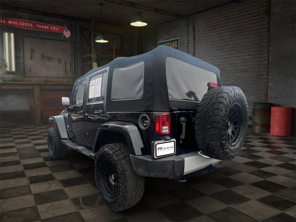 used 2015 Jeep Wrangler Unlimited car, priced at $15,476