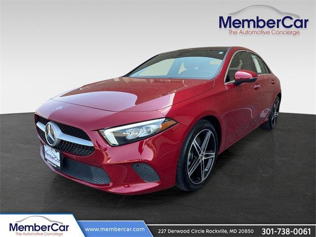 used 2020 Mercedes-Benz A-Class car, priced at $23,981