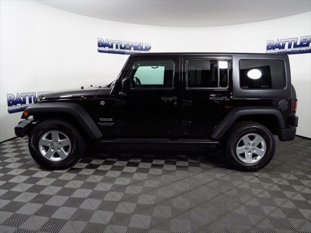 used 2016 Jeep Wrangler Unlimited car, priced at $15,699