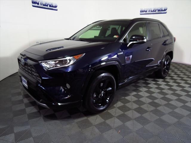 used 2019 Toyota RAV4 Hybrid car, priced at $24,500