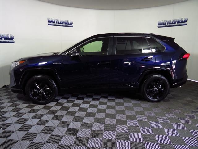 used 2019 Toyota RAV4 Hybrid car, priced at $24,500