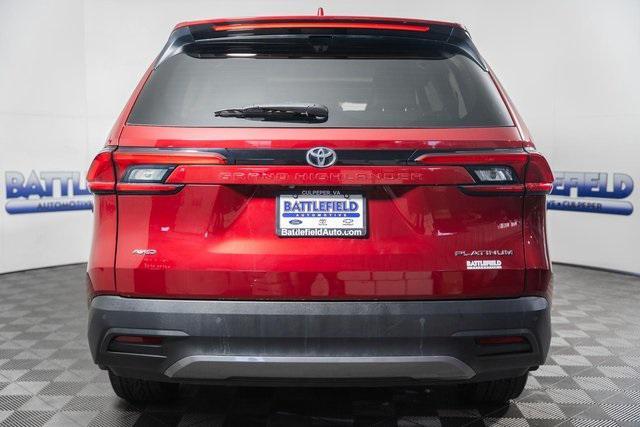 used 2024 Toyota Grand Highlander car, priced at $49,999