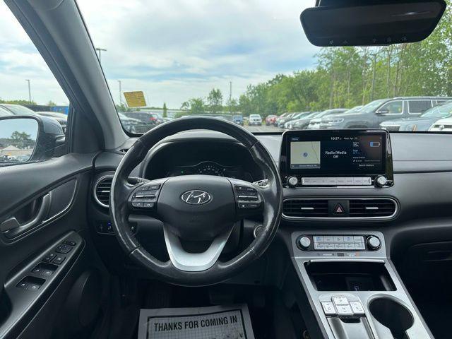used 2021 Hyundai Kona EV car, priced at $17,189