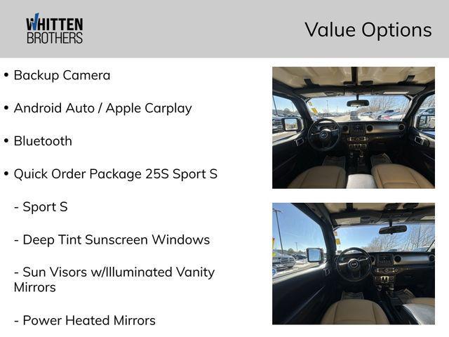 used 2021 Jeep Wrangler car, priced at $25,990