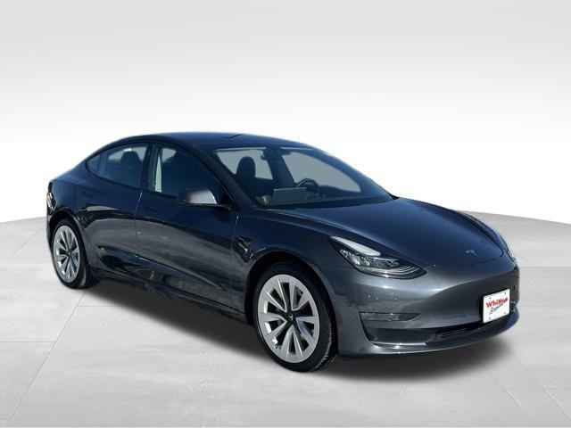 used 2022 Tesla Model 3 car, priced at $23,000