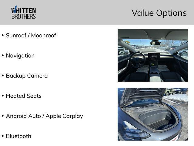 used 2022 Tesla Model 3 car, priced at $23,000