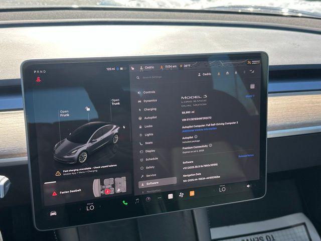 used 2022 Tesla Model 3 car, priced at $23,000