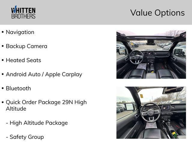 used 2022 Jeep Wrangler Unlimited 4xe car, priced at $31,490