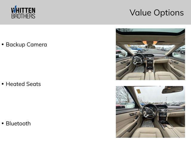 used 2014 Mercedes-Benz E-Class car, priced at $14,490