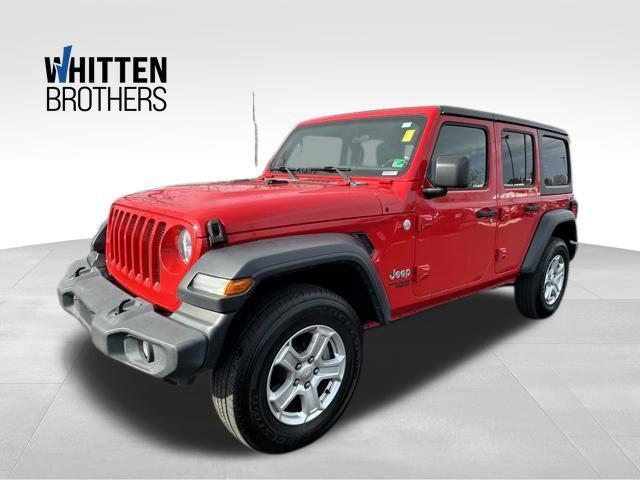 used 2018 Jeep Wrangler Unlimited car, priced at $18,790