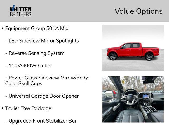 used 2019 Ford F-150 car, priced at $33,490