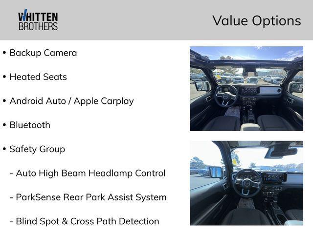 used 2025 Jeep Wrangler 4xe car, priced at $34,490