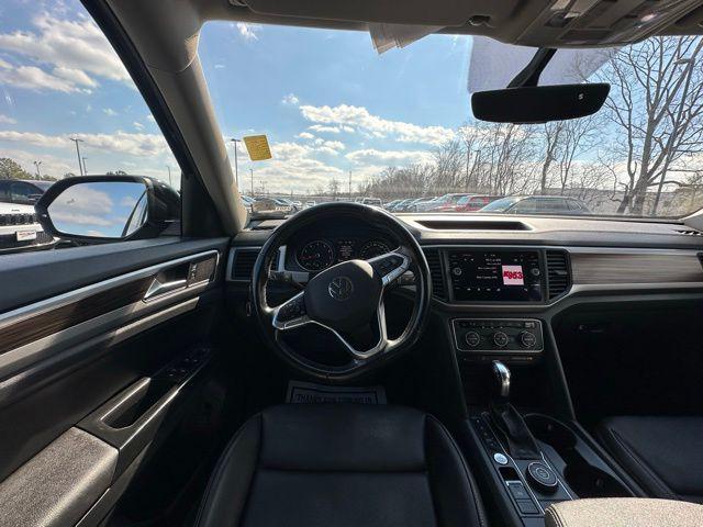 used 2021 Volkswagen Atlas car, priced at $18,000