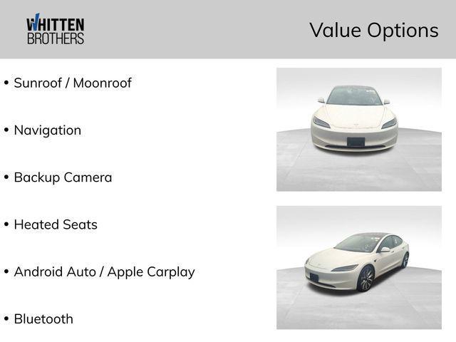 used 2024 Tesla Model 3 car, priced at $36,590