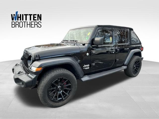 used 2019 Jeep Wrangler Unlimited car, priced at $23,490