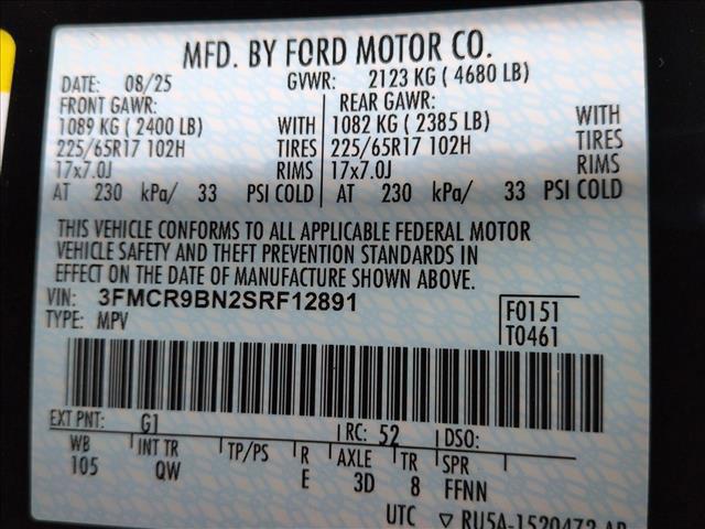 new 2025 Ford Bronco Sport car, priced at $25,777