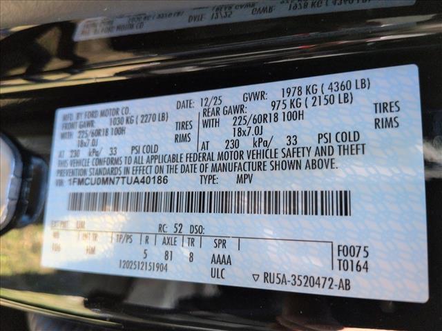 new 2026 Ford Escape car, priced at $27,295