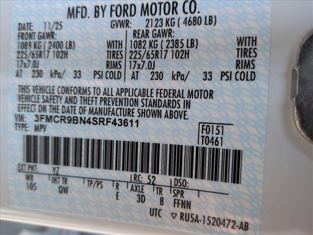 new 2025 Ford Bronco Sport car, priced at $29,273