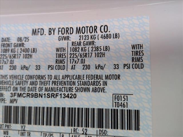 new 2025 Ford Bronco Sport car, priced at $25,777