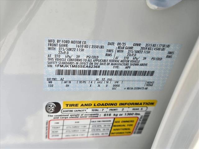 new 2025 Ford Expedition Max car, priced at $77,585