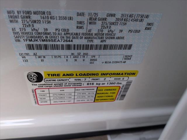 new 2025 Ford Expedition Max car, priced at $78,295