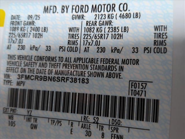 new 2025 Ford Bronco Sport car, priced at $25,277