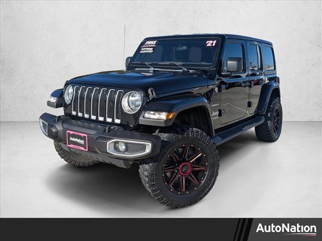 used 2021 Jeep Wrangler Unlimited car, priced at $24,998