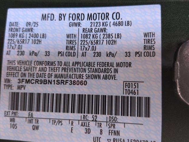 new 2025 Ford Bronco Sport car, priced at $26,777