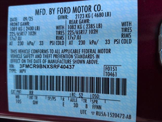 new 2025 Ford Bronco Sport car, priced at $28,871