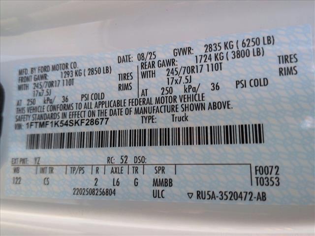 new 2025 Ford F-150 car, priced at $38,105