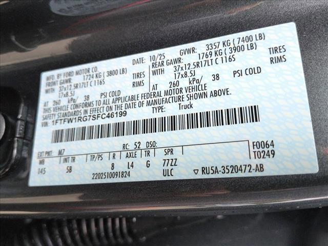 new 2025 Ford F-150 car, priced at $95,280