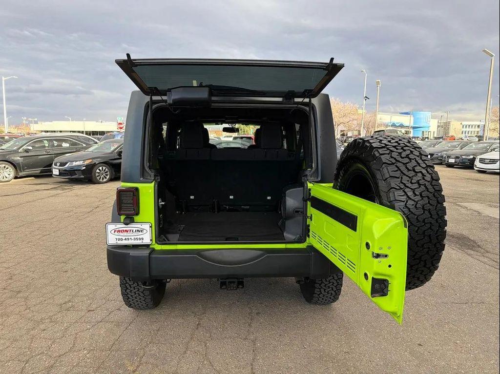used 2013 Jeep Wrangler Unlimited car, priced at $17,995